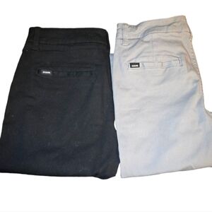 RSQ Chino khaki/black